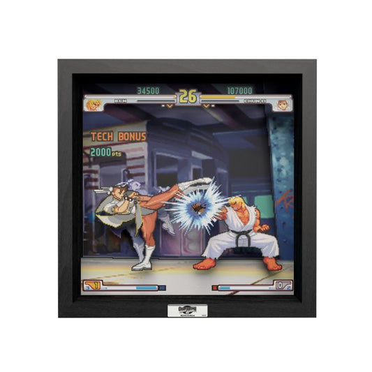 Pixel Frames - Street Fighter III 3rd Strike for Decor – CastleMania Games