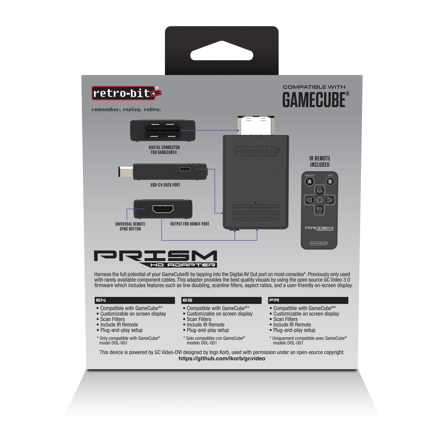 Prism HD Video Adapter - Nintendo Gamecube for HD Adapter – CastleMania Games