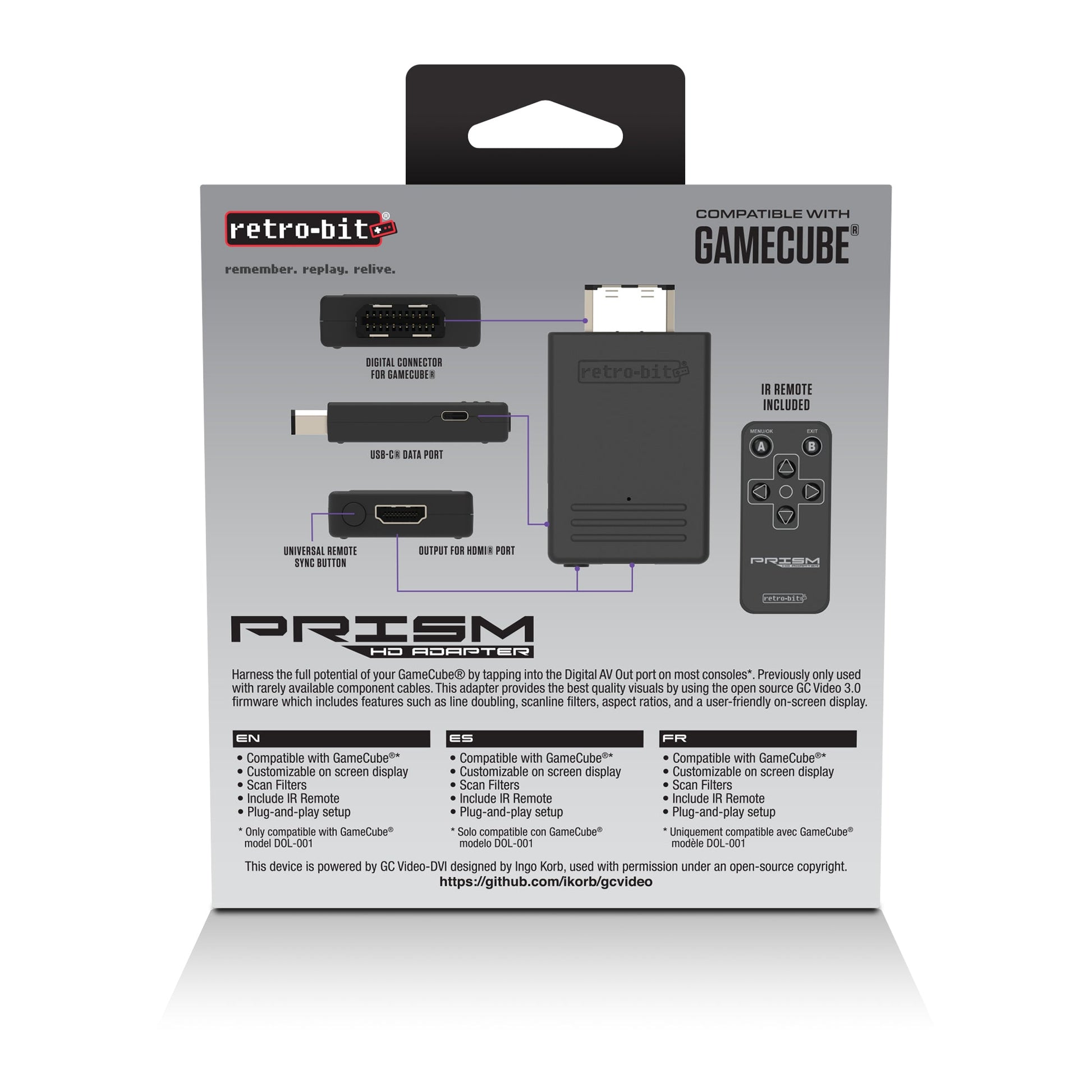 Prism HD Video Adapter - Nintendo Gamecube for HD Adapter – CastleMania Games