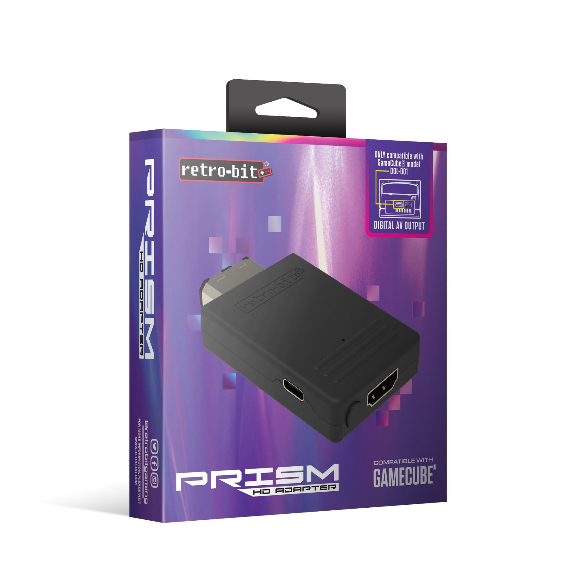 Prism HD Video Adapter - Nintendo Gamecube for HD Adapter – CastleMania Games