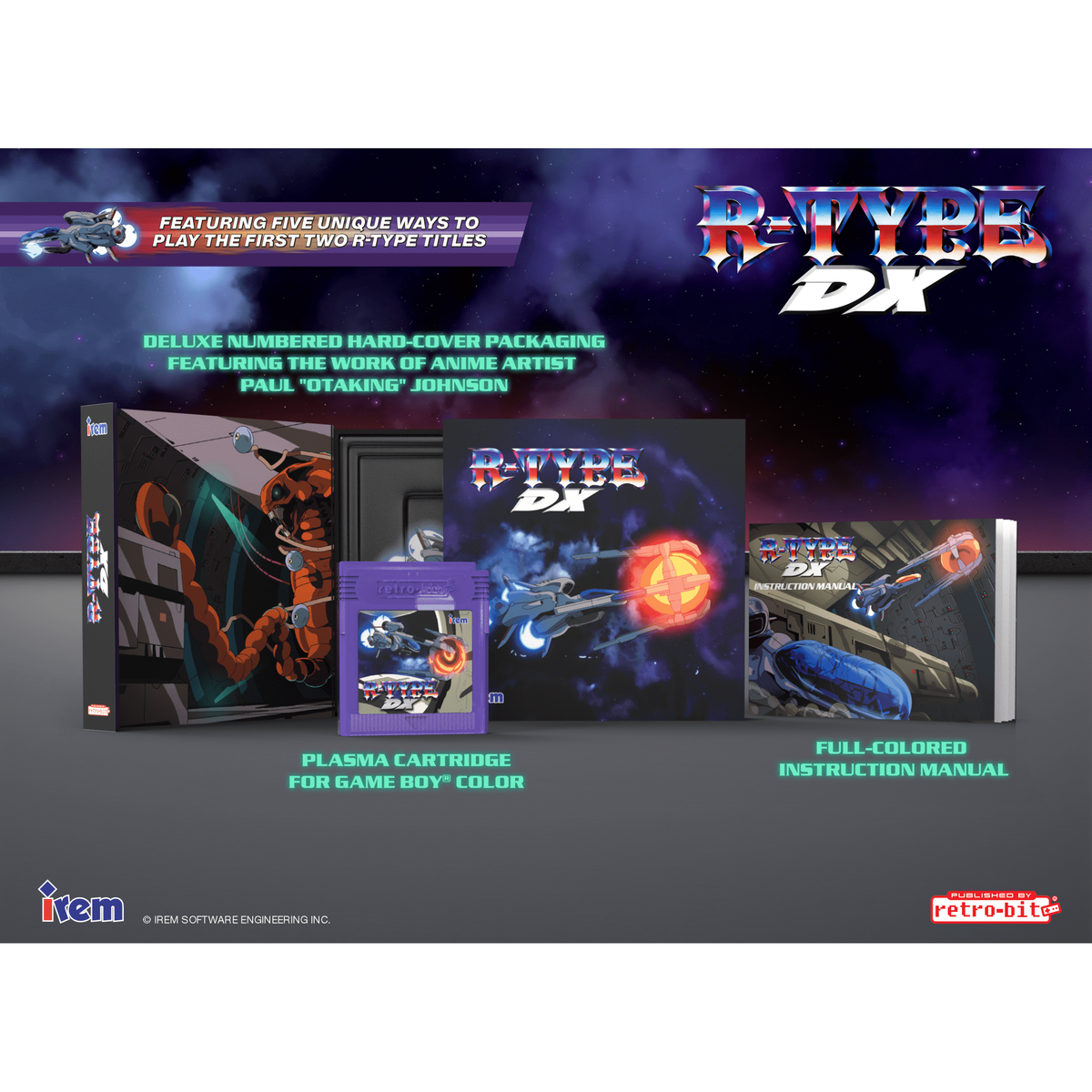 R-Type DX Collectors Cartridge for Gameboy for Game Boy Game – CastleMania Games