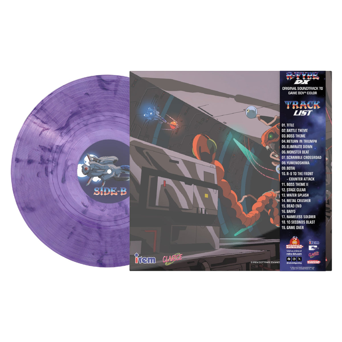 R-Type DX Original Vinyl Soundtrack for Game Boy Game – CastleMania Games