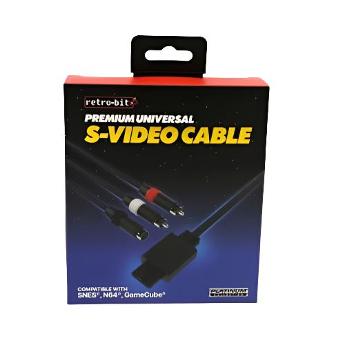 Retro-Bit High-grade S-Video Cable for GameCube N64 and SNES