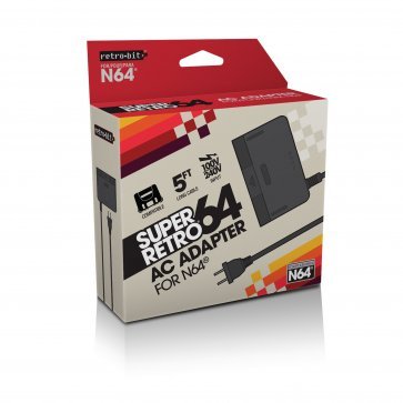 Retro - Bit N64 AC Power Adapter for Power Supply – CastleMania Games