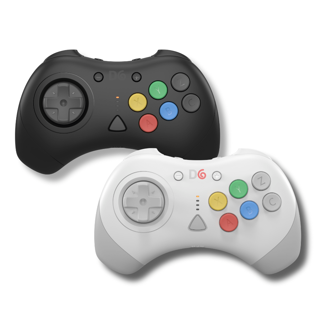 Retro Fighters D6 Dreamcast Wireless 6 - Button Controller For Dreamcast, Switch, and PC for Controller – CastleMania Games