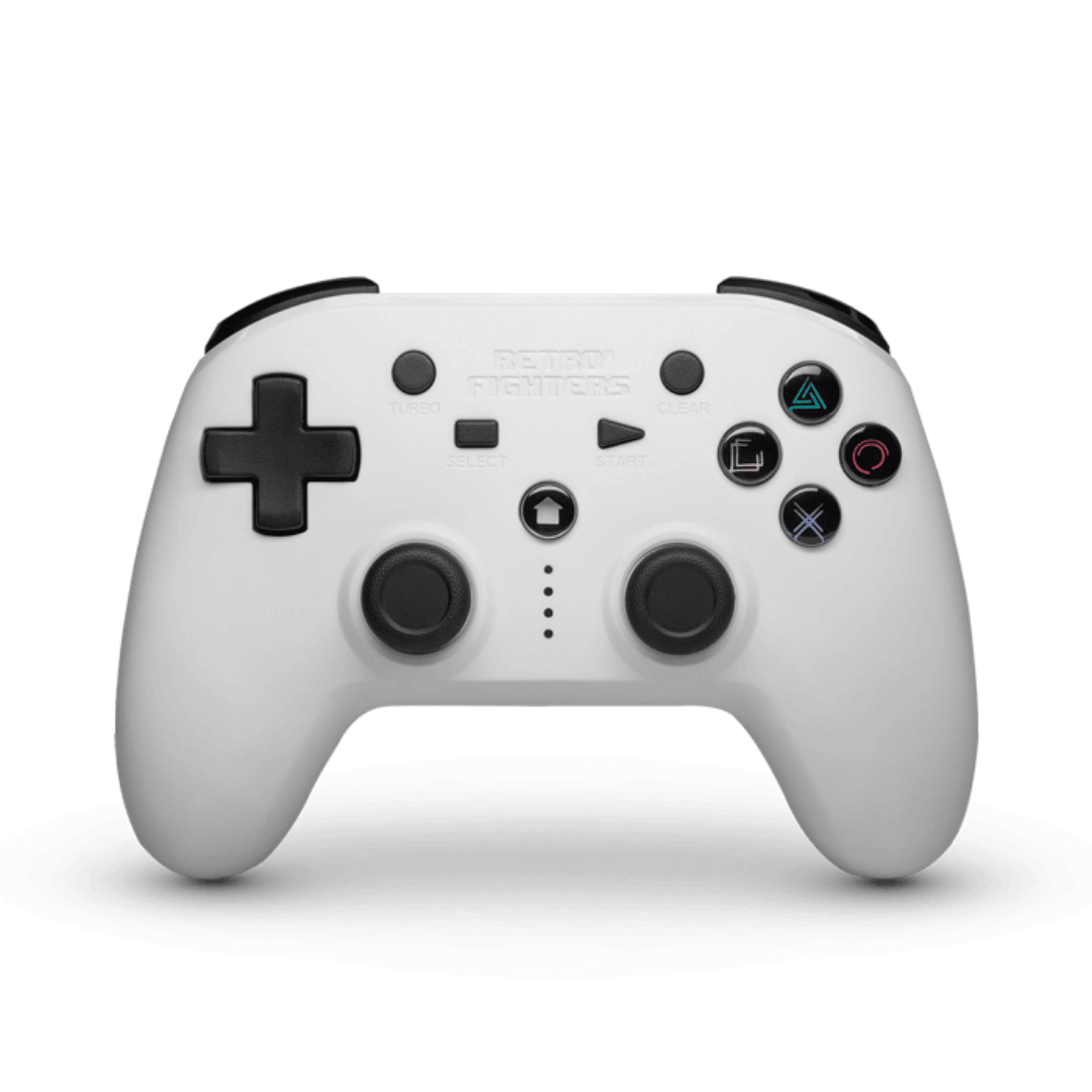 Retro Fighters Defender Bluetooth Edition (White) for Controller – CastleMania Games