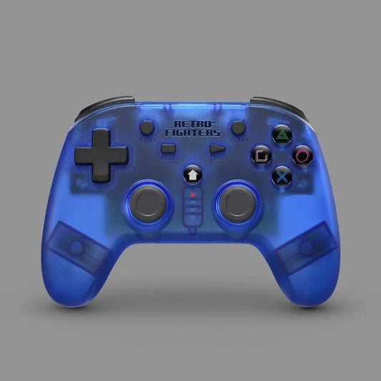 Retro Fighters Defender PlayStation 2.4Ghz Wireless Controller (Blue) for Controller – CastleMania Games