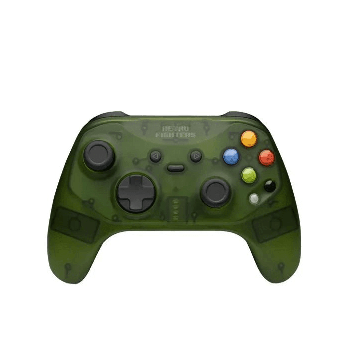 Retro Fighters Hunter Wireless Controller for Original XBOX, Switch & PC (Green) for Controller – CastleMania Games
