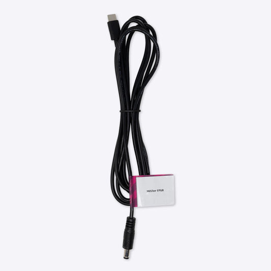 RetroTap DC Power Cable for MiSTer FPGA (USB-C to 5.5 x 2.1 mm) for Power Supply – CastleMania Games
