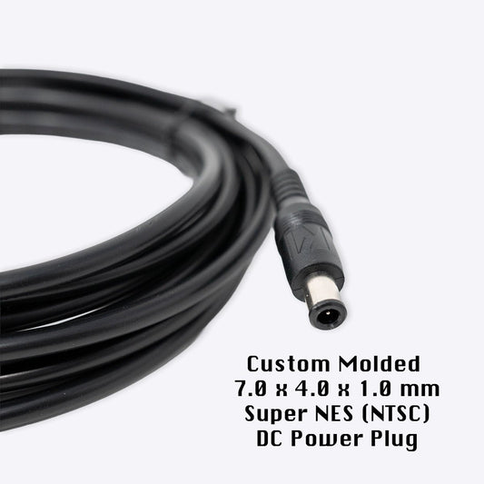 RetroTap DC Power Cable for Nintendo SNES (NA), Virtual Boy (7 x 4 x 1 mm) for Power Supply – CastleMania Games