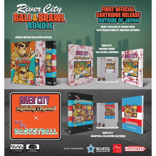 River City Ball & Brawl Bundle for NES Game – CastleMania Games