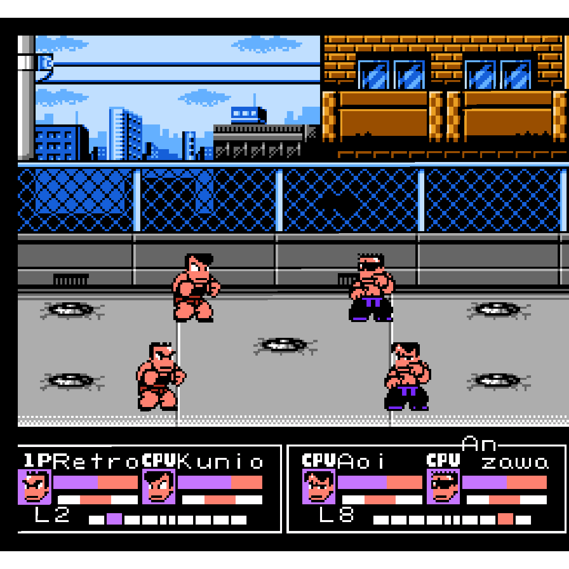 River City Fighting Legend for NES Game – CastleMania Games