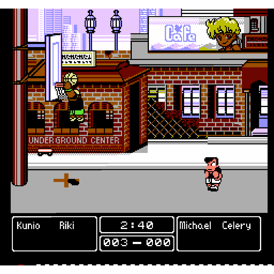 River City Street Basketball for NES Game – CastleMania Games