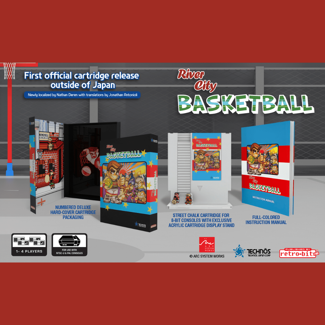 River City Street Basketball for NES Game – CastleMania Games