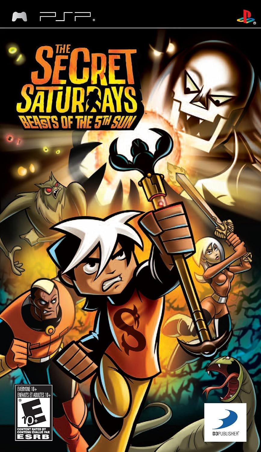 Secret Saturdays Beasts - Sony PSP