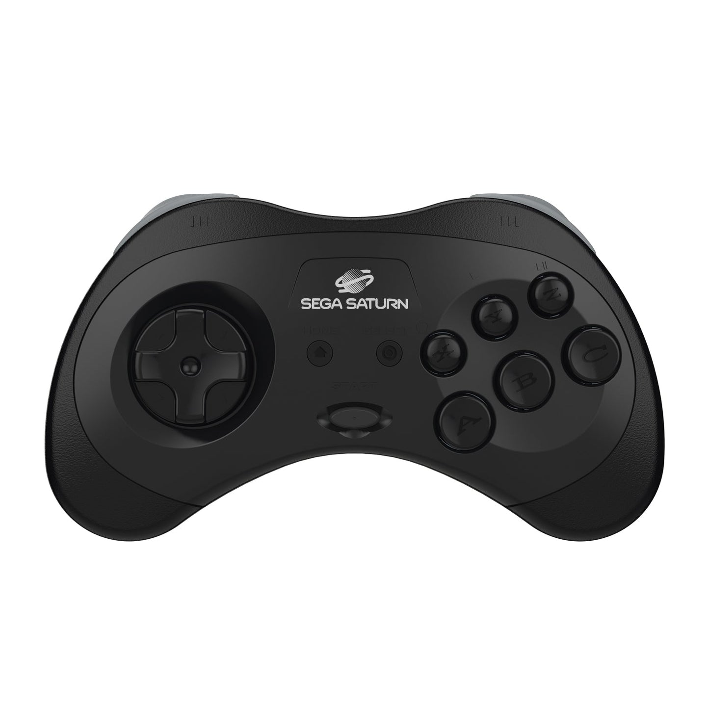 SEGA Saturn® 8-Button Arcade Pad - 2.4 GHz Wireless - Black - CastleMania Games