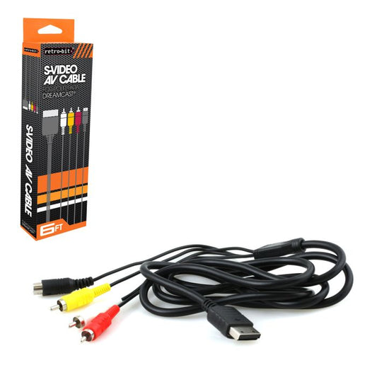 Sega Dreamcast S-Video and AV Cable for A/V Cable – CastleMania Games