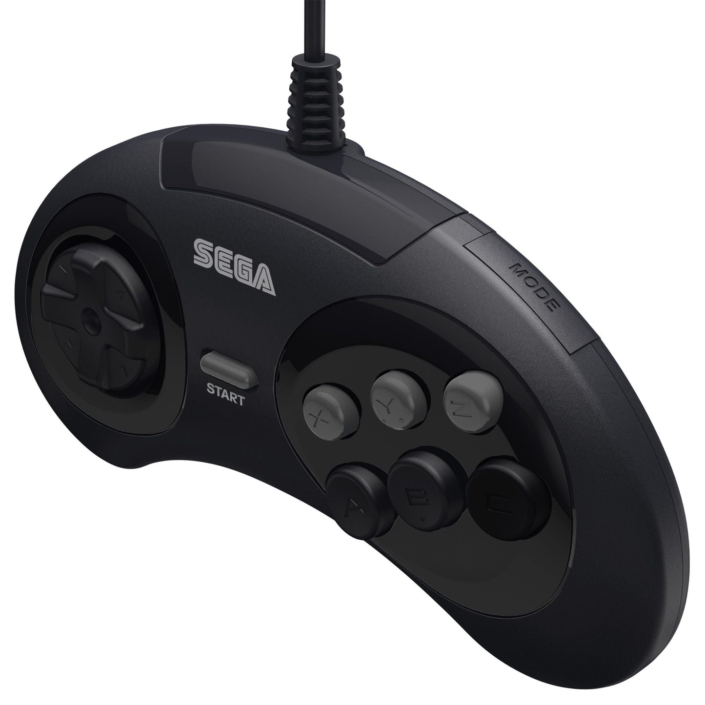 SEGA Genesis 6-Button Control Pad - Original Port - Black for Controller – CastleMania Games