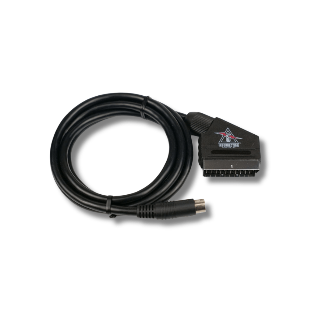 Sega Genesis Model 2: RGB SCART Cable for A/V Cable – CastleMania Games