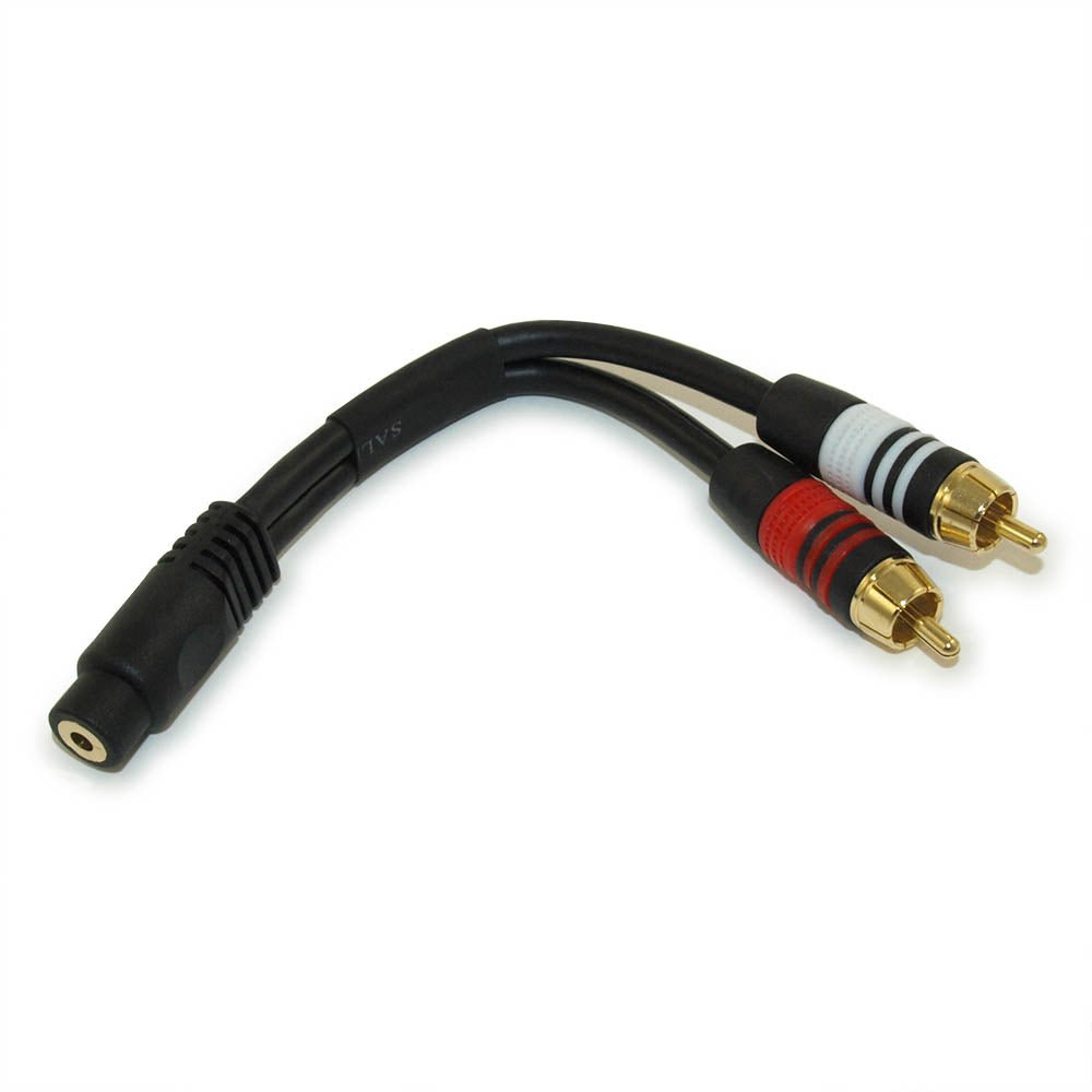 Stereo Audio Adapter (3.5 mm female to RCA male) for Neo Geo CD and CD - Z for Audio Cable – CastleMania Games