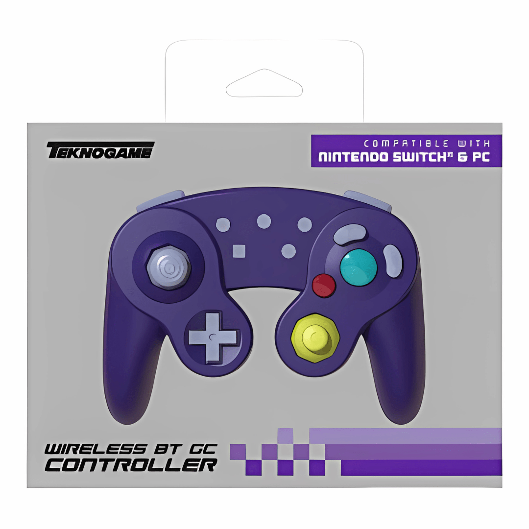 Teknogame Wireless BT Gamecube Controller for Switch 1 and 2 for Controller – CastleMania Games