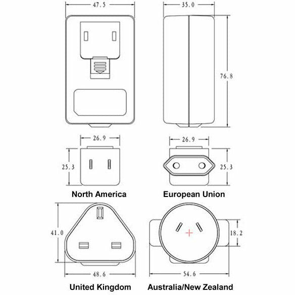 Triad Power Supply, AC - DC, 9V, 2.5A (US & International) for Power Supply – CastleMania Games