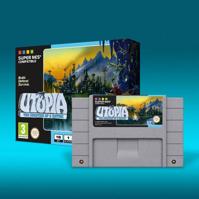 Utopia - Collector’s Edition for SNES Game – CastleMania Games