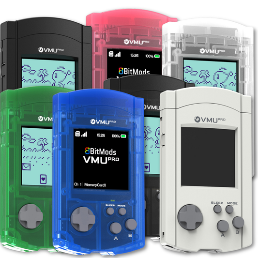 VMUPro Handheld & Visual Memory Card for Dreamcast