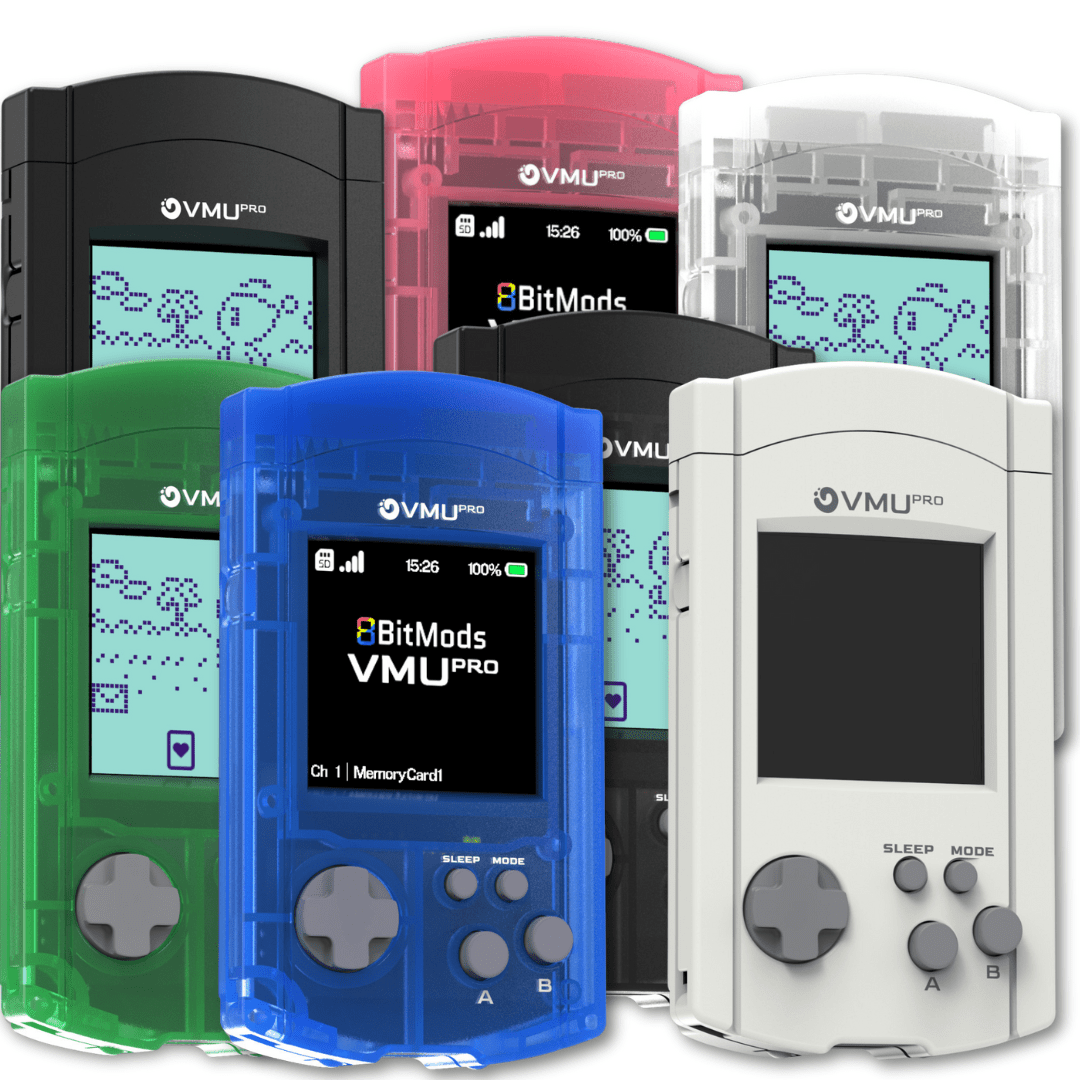 VMUPro Handheld & Visual Memory Card for Dreamcast for Memory Card – CastleMania Games