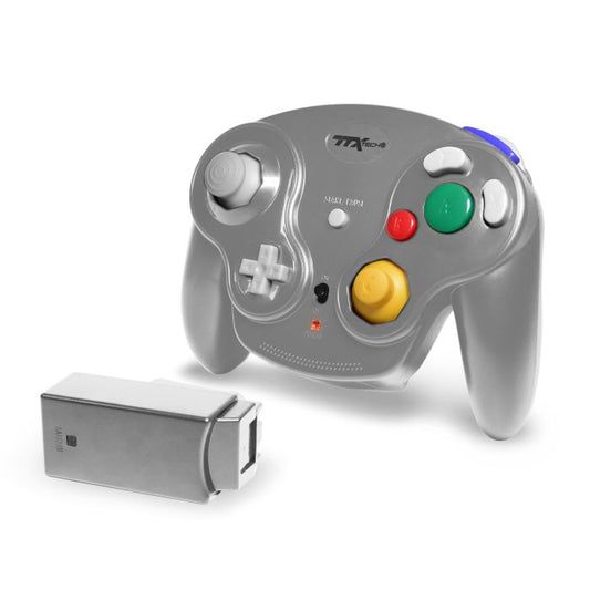 Wavedash 2.4GHZ Controller for GC - Silver for Controller – CastleMania Games