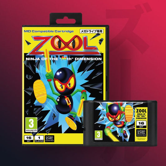 Zool - Premium Collector’s Edition for Genesis Game – CastleMania Games